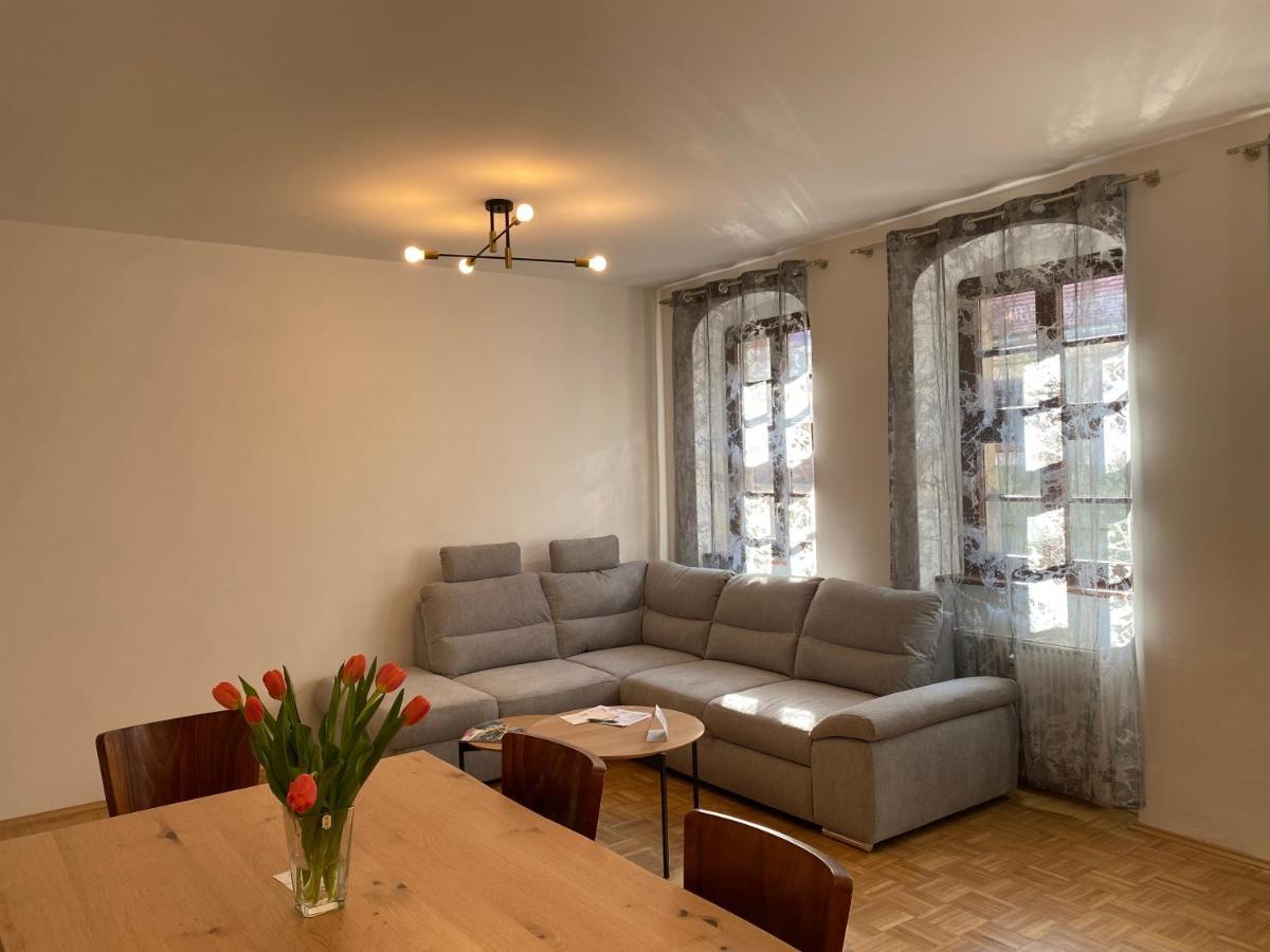 Ferienwohnung Villa Fortuna เพียร์นา ภายนอก รูปภาพ